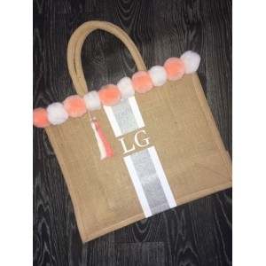 Medium Pom Bag (Glitter Collection)
